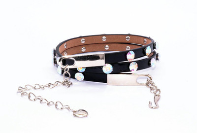 

TGF Girls Party, Evening Black Synthetic Belt