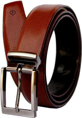 

Fashius Men Brown Artificial Leather Belt, Brown-01