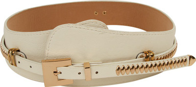 

Kazo Women Casual Black Artificial Leather Belt