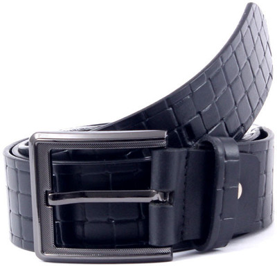 

Pacific Gold Men Casual Black Genuine Leather Belt
