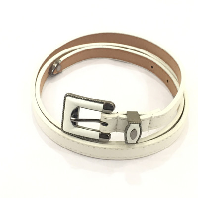 

Sir Michele Women Casual White Artificial Leather Belt
