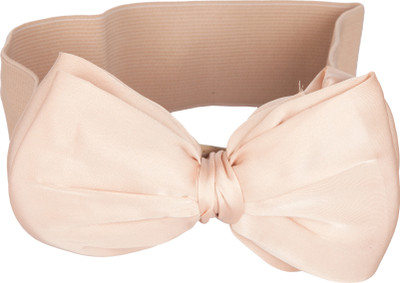 

TrendBAE Women Party Beige Fabric Belt, Beige-1