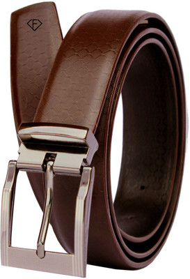 

Fashius Men Brown Artificial Leather Belt, Brown-01