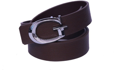 

OODI Men Brown Artificial Leather Belt