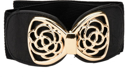 

Tiekart Women Casual Black Metal Belt