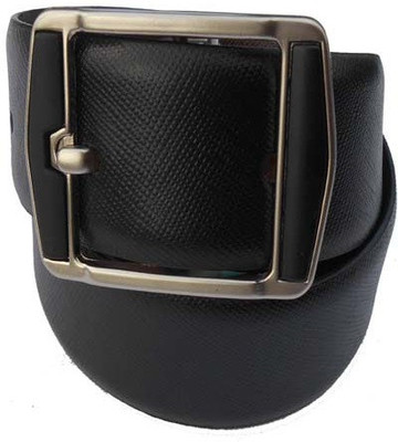 

M&Ms Men Formal Black Genuine Leather Reversible Belt