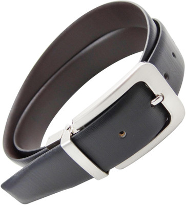 

Midas Men Formal Black, Brown Genuine Leather Reversible Belt