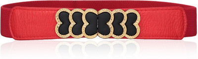 

Calvino Girls Casual, Evening/Party Red Artificial Leather Belt