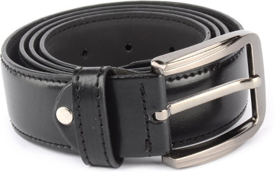 

Easies Men Casual Black Genuine Leather Belt