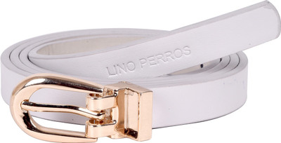

Lino Perros Women Casual Beige Artificial Leather Belt