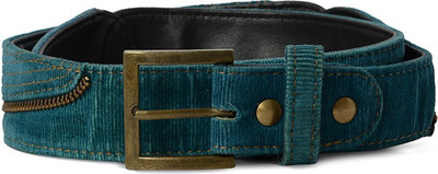 

Baggit Women Casual Blue Synthetic Belt, Sky blue