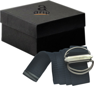 

AARIP Boys Casual, Formal Black Fabric Belt, Black-02