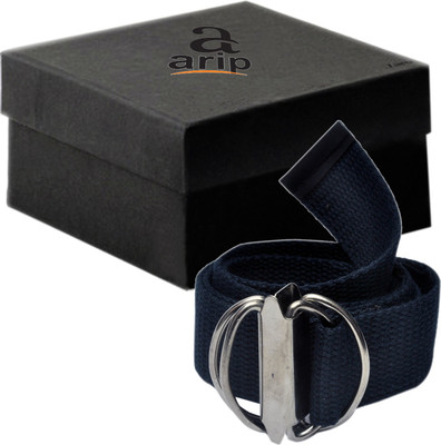 

AARIP Boys Casual, Formal Black Canvas Belt, Black-03