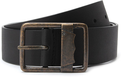

Levi's Men Black Metal Belt