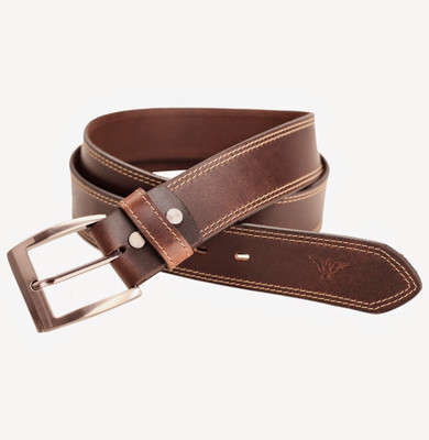 

Kamillo Men Casual Brown Genuine Leather Belt