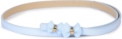 

Buckle Up Women Blue Artificial Leather Belt