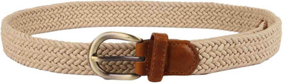 

Lino Perros Women Casual Beige Artificial Leather Belt, B002