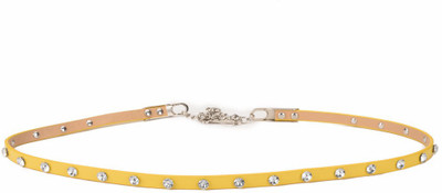 

Tiekart Women Casual Yellow Synthetic Belt