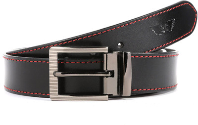 

Royster Callus Men Casual Black Genuine Leather Belt
