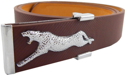 Els Men Casual Brown Synthetic Belt