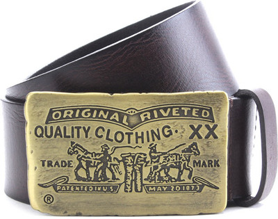 

Levi's Men Brown Genuine Leather Belt