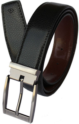 

Fashius Men Black Artificial Leather Belt, Black-01
