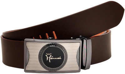 

Hawai Men Casual, Formal Brown Genuine Leather Belt