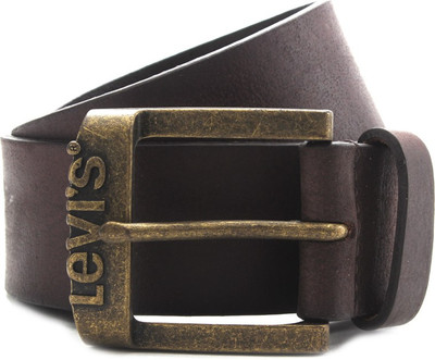 

Levi's Men Black, Brown Genuine Leather Belt