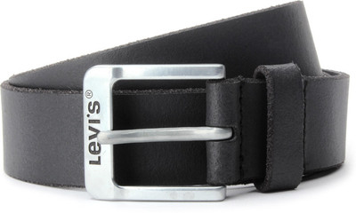 

Levi's Men Black Metal Belt