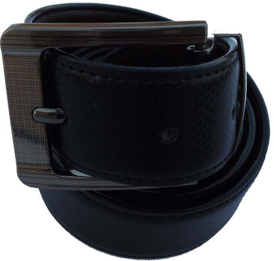 

B.S.Chadha Group Men Formal Black Artificial Leather Reversible Belt