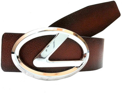 

Mode Boys Casual, Formal Brown Genuine Leather Belt, Brown-56