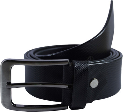 

Global Leather Boys Formal, Casual, Party, Evening Black Genuine Leather Belt