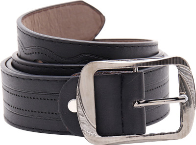 

Shop & Shoppee Men Casual Black Synthetic Belt