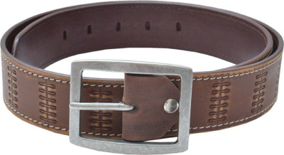 

Pacific Gold Men Casual Brown Genuine Leather Belt
