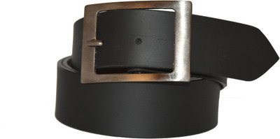 

SRS Men Formal Black Artificial Leather Belt