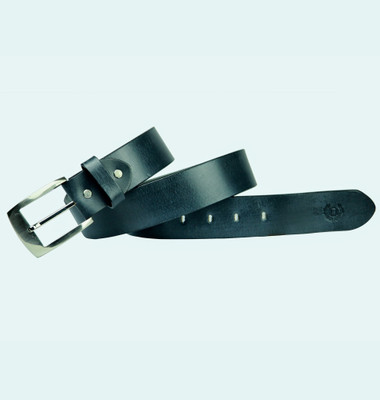 

99Cells Men Casual Black Genuine Leather Belt