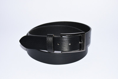 

Pellezzari Men Black Genuine Leather Belt