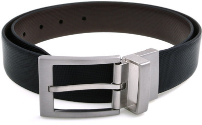 

Lino Perros Men Formal Black, Brown Genuine Leather Belt