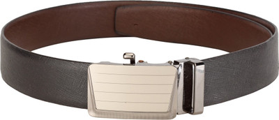 

Teakwood Men Formal Black Genuine Leather Belt