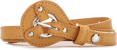 

Baggit Women Orange Metal Belt, Light orange