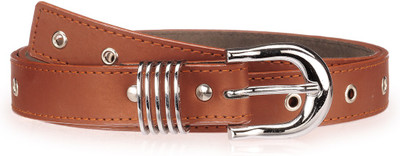 

Allura Women Evening/Party, Casual, Semi-formal Brown Synthetic Belt
