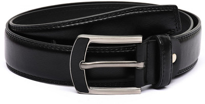 

Buckle Up Men Formal Black Artificial Leather Belt