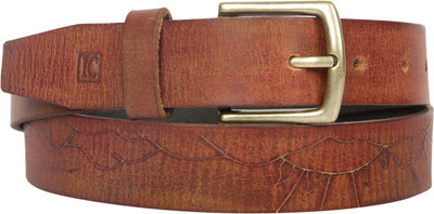 Leder Concepts Women Formal Brown Genuine Leather Belt