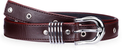 

Allura Women Evening/Party, Casual, Semi-formal Red Synthetic Belt, Maroon