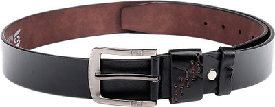 

Swiss Design Men Black Genuine Leather Belt