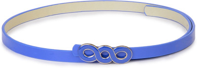 

Buckle Up Women Blue Artificial Leather Belt