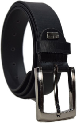 

Moochies Men Formal Black Genuine Leather Belt