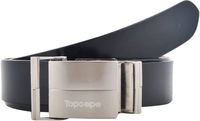 

Black Bull Men Formal Black Genuine Leather Belt