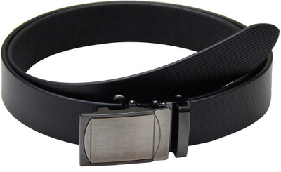 

Navaksha Men Formal Black Genuine Leather Belt