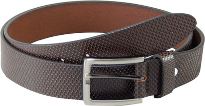 

Navaksha Men Formal Brown Genuine Leather Belt
